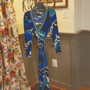 Headed to a Warmer Climate?Multi-Colored Jersey WRAP Dress by BCBGMAXZRIA